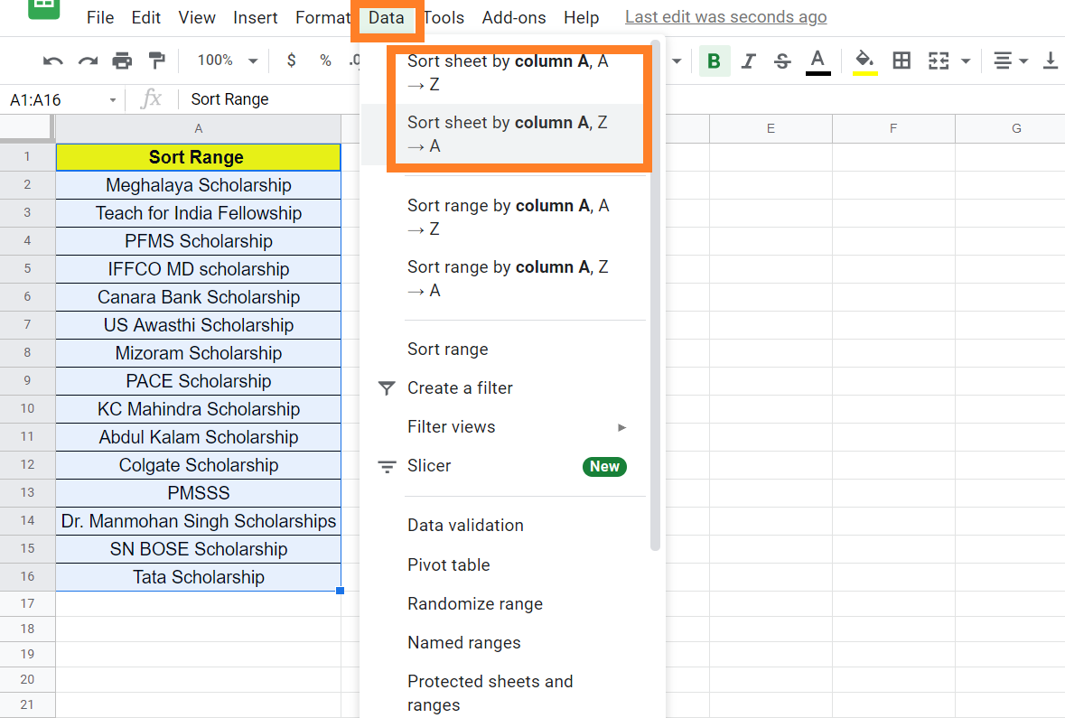 How To Sort Data In Google Sheets Howchoo Www vrogue co
