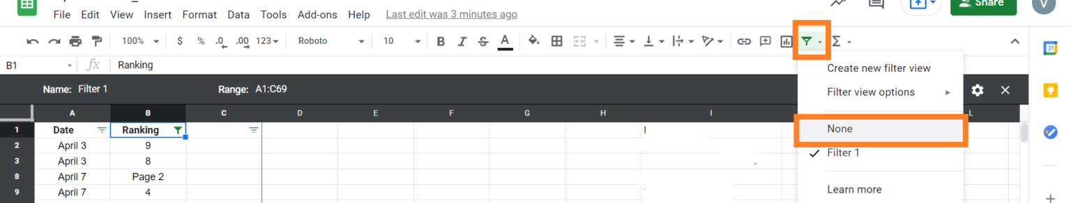 How To Unhide Rows In Google Sheets Unhide Rows Columns In 2 Clicks 