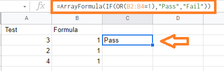 google sheets or function