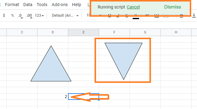 spin button in google sheets