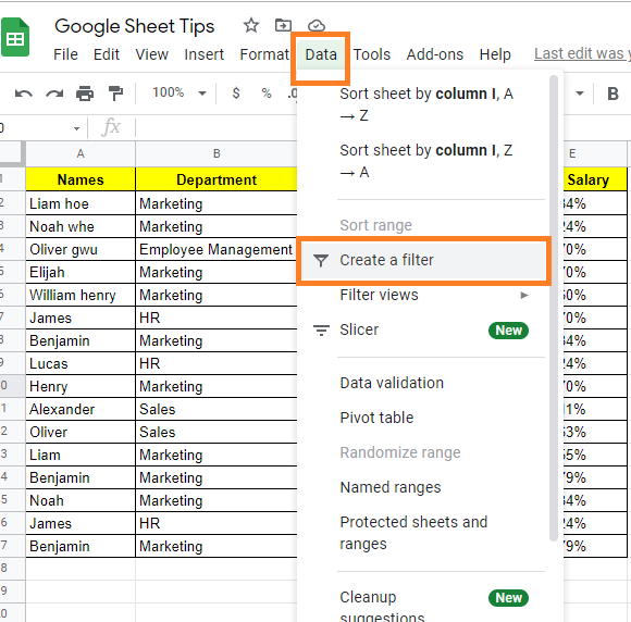 wild cards in google sheets