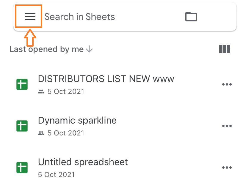 Use Dark theme in Google Sheets 