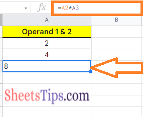 how to multiply in google sheets5
