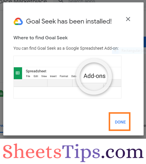 Google Sheets Add Ons