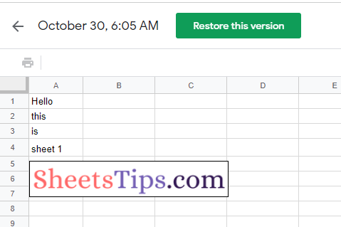 how to see version history in google sheets1