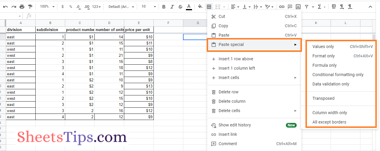 how-to-use-the-paste-special-options-in-google-sheets