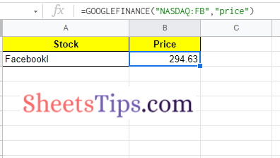 track stocks in google sheets1