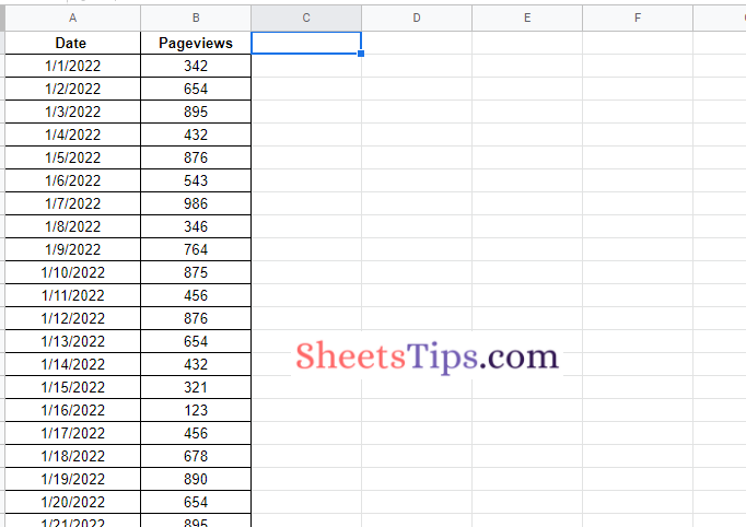 chart dynamic bands in google sheets10